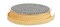 The Ribbon People Sunshine Yellow and White Checkered Woven Edge Craft Ribbon 0.37" x 74 Yards